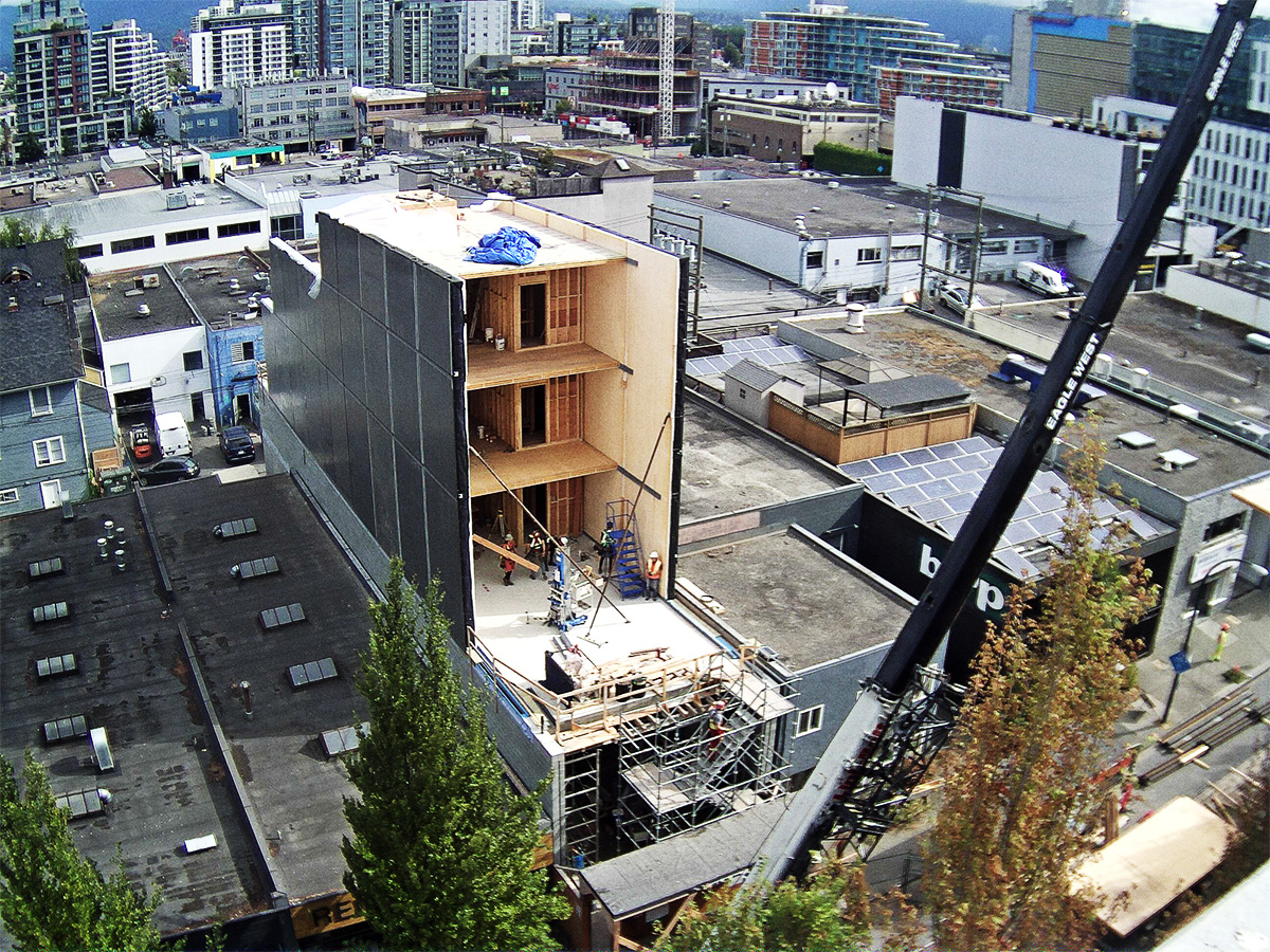 ON5: Tracking critical metrics during the construction of a mass timber building